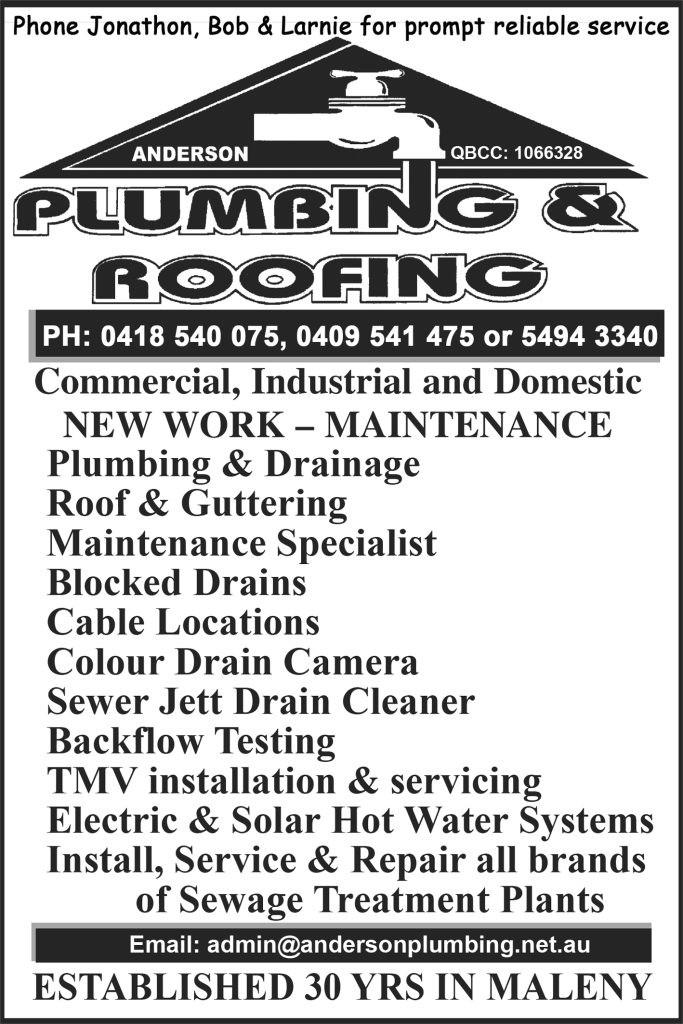 Anderson Plumbing & Roofing Pty Ltd.